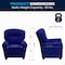 Flash Furniture Kids Recliner, 25" to 39" x 28", Upholstery Color: Blue BT-7950-KID-MIC-BLUE-GG - alternate 9